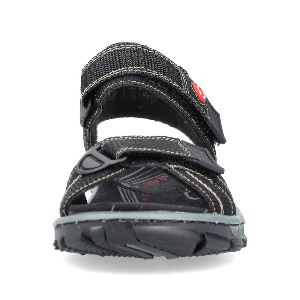Rieker Damen Trekkingsandalen asphaltschwarz S13  68851-02 
