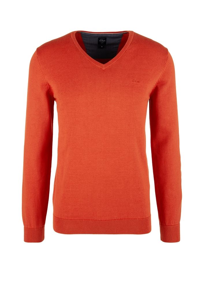 s.Oliver Feinstrickpullover mit V - Ausschnitt  Noos 2040666 