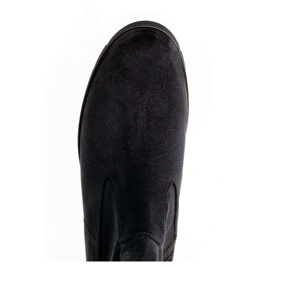 Gabor sportlicher Stiefel Wechselfußbett Schaftweite M-Stretch schwarz S22 91.719.47 