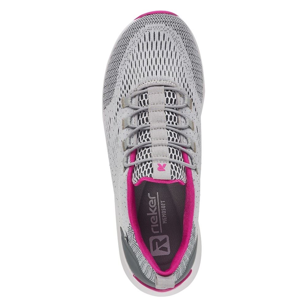 Rieker R- Evolution Sneaker Low Damen grau S12 40403-40 38 | cement-blei/dus | F