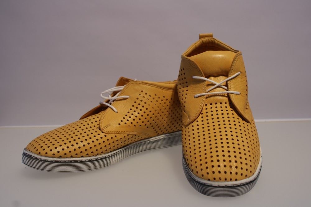 Andrea Conti Sneaker ocker Leder 0343425116 