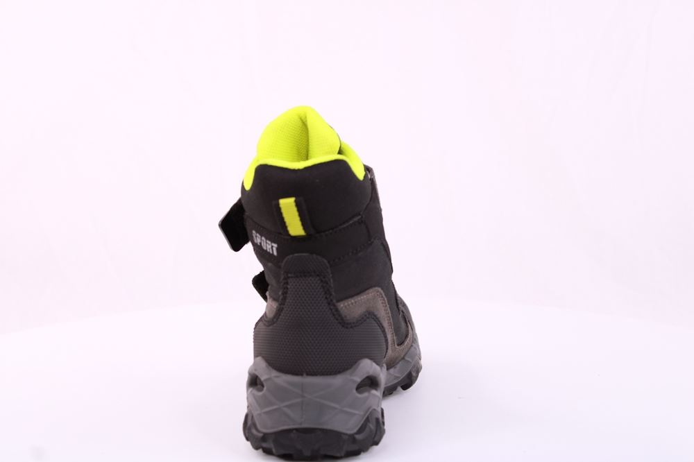 IMAC Winterstiefel Winterboot Jungen Klettverschluss TEX- Membran schwarz S21 832418 26 | grig. scuro | 