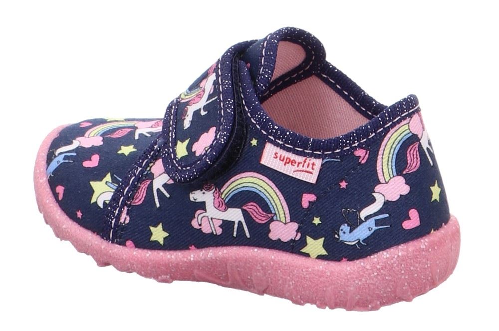 superfit Hausschuh SPOTTY BLAU 1-009246-8040 