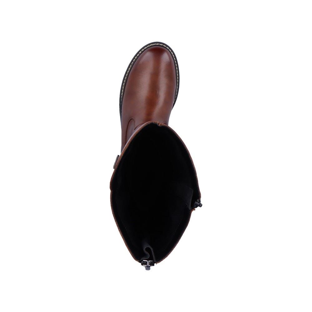 Remonte Damen Langschaft- Stiefel Leder TEX- Membran Warmfutter braun S22 D0B72-22 42 | chestnut/moro | G