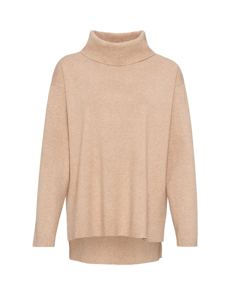 OPUS Strickpullover Punar braun S21 248709444 