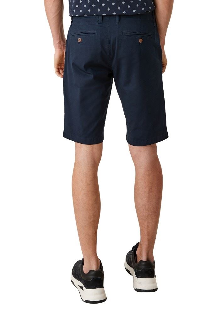 s.Oliver Bemuda Slim Fit Austin blau und hellblau 2113872 
