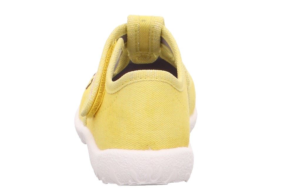 SUPERFIT SPOTTY Kinder Hausschuh gelb 1-009256-6000 