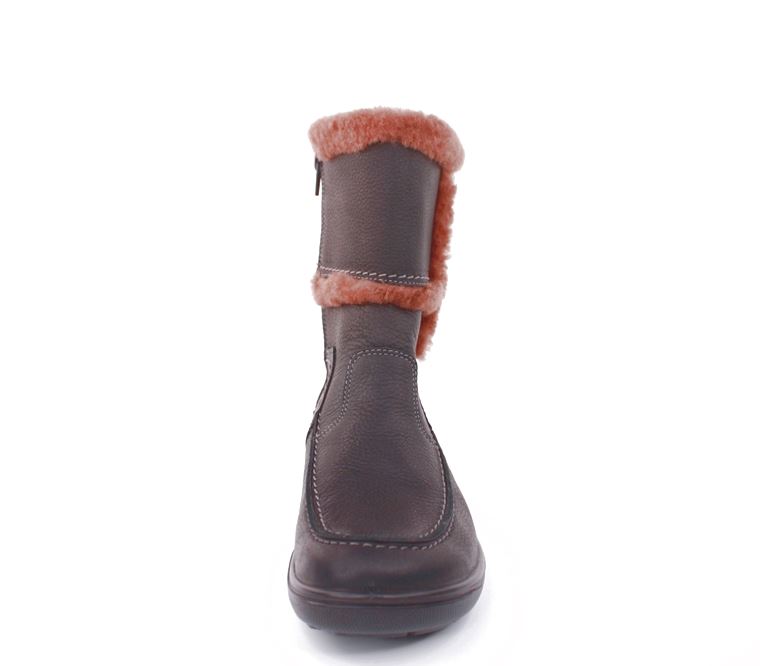 Jomos Damen Stiefel Leder Lammfell Comfortweite H schwarz S22 806503 41 | 000 schwarz | 