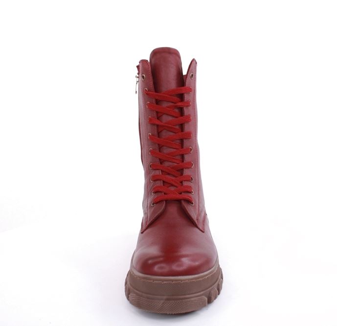 Andrea Conti Damen Schnürstiefel derbe Sohle Leder bequem rot S22 0084800582 40 | burgund | 