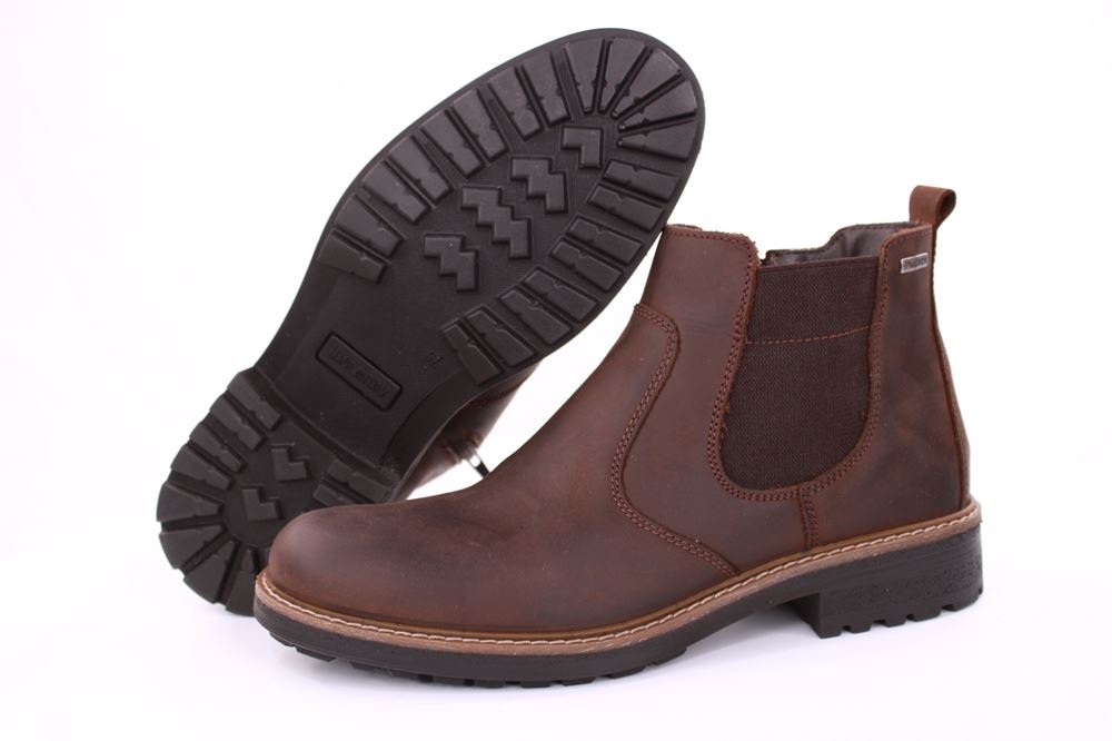IMAC Herren Chelsea-Boot Leder braun S21 802749 45 | caffe/marone | 