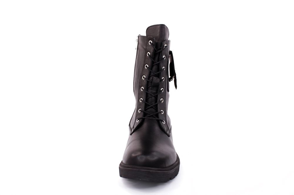 Andrea Conti Damen Schnürboots Täschchen Leder schwarz S22 1984808002 41 | schwarz | 