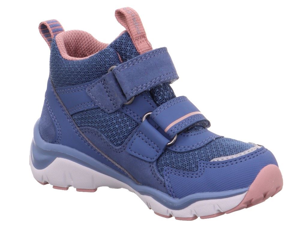 superfit SPORT5 Sneaker wasserdich GoreTex Lauflerner Blau Pink1-000246-8050 