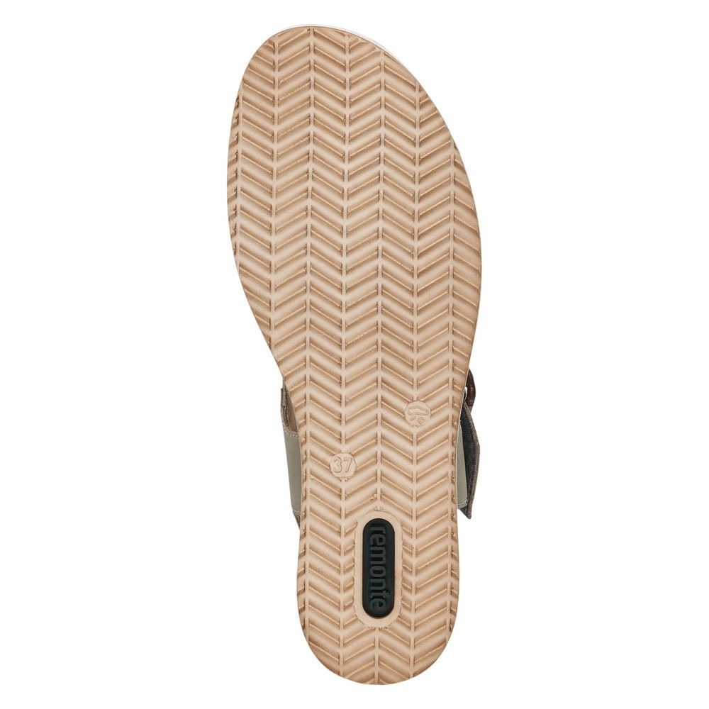 Remonte Sandale mit Klettverschluss grün S12 D6453-52 