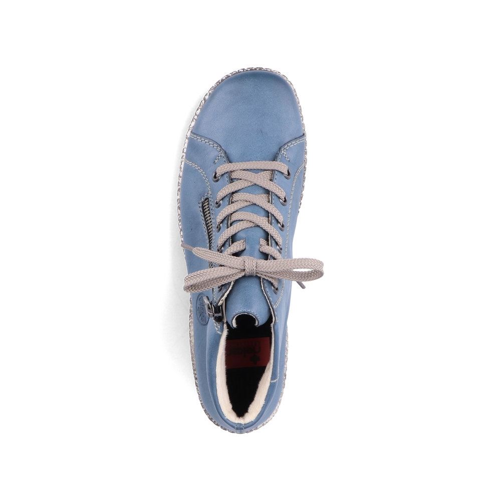 Rieker Antistress Schnürschuh Sneaker- High blau S21 L7520-14 37 | royal | E