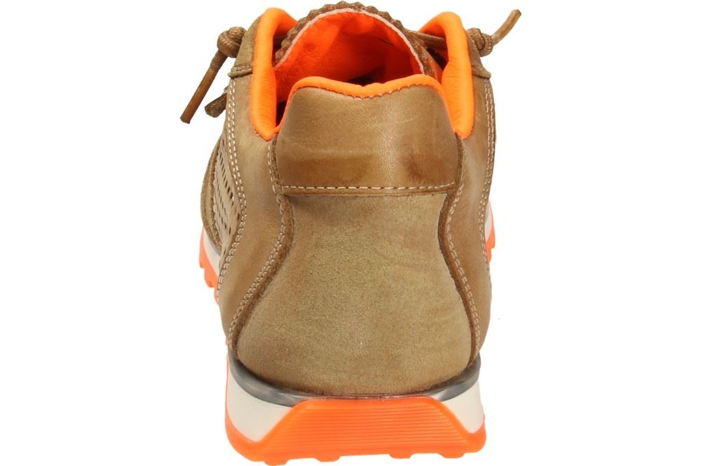 Cetti Herren Sneaker grün, silber, braun C848 