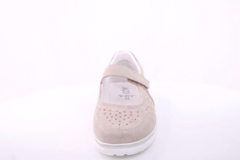 Aco Riemchenschuh DAHLIE 03  Slipper Ballerina Riemen beige S12  1125/10183 40 | 1050/2370 cream | 