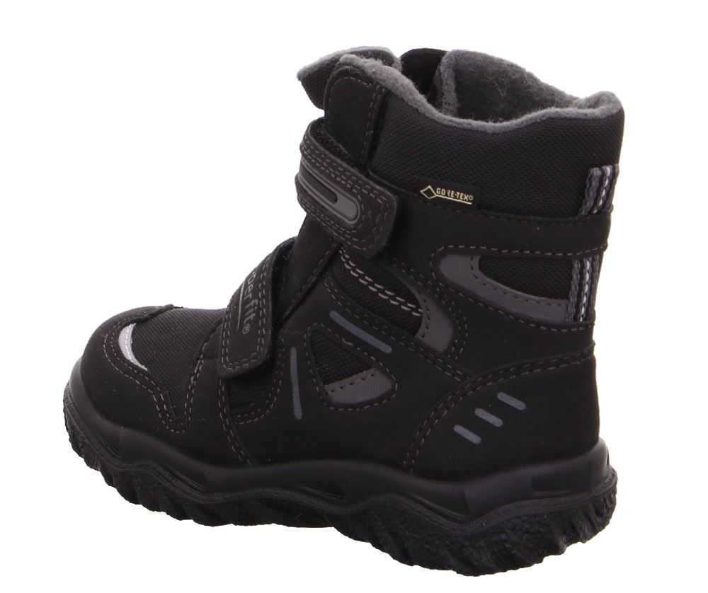 superfit HUSKY SCHWARZ/GRAU Winterstiefel warm GORETEX wasserdicht 0-809080-0600 39 | schwarz | 