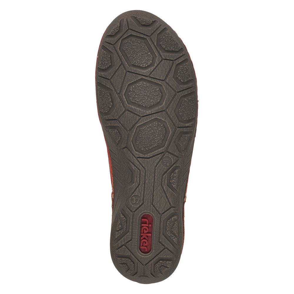 Rieker Antistress Damen Schnürschuh Sneaker High rot S23 52522-33 