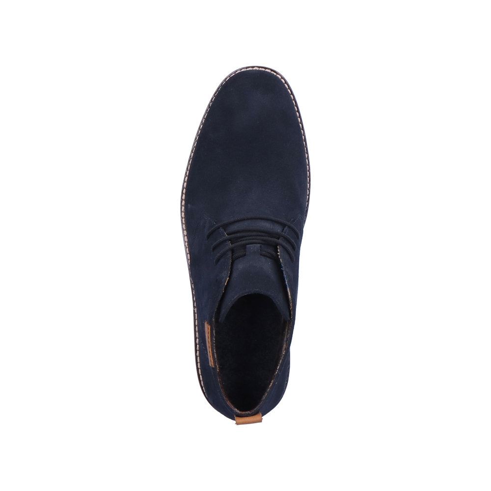 Rieker Antistress Herren Schnürschuh Rauleder blau S23 33206-14 