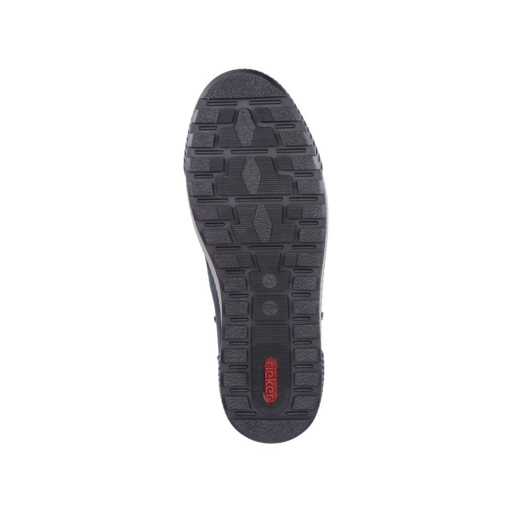 Rieker Antistress Herren Schnürboot TEX- Membran blau S21 38920-14 45 | pazifik/rauch/g | G