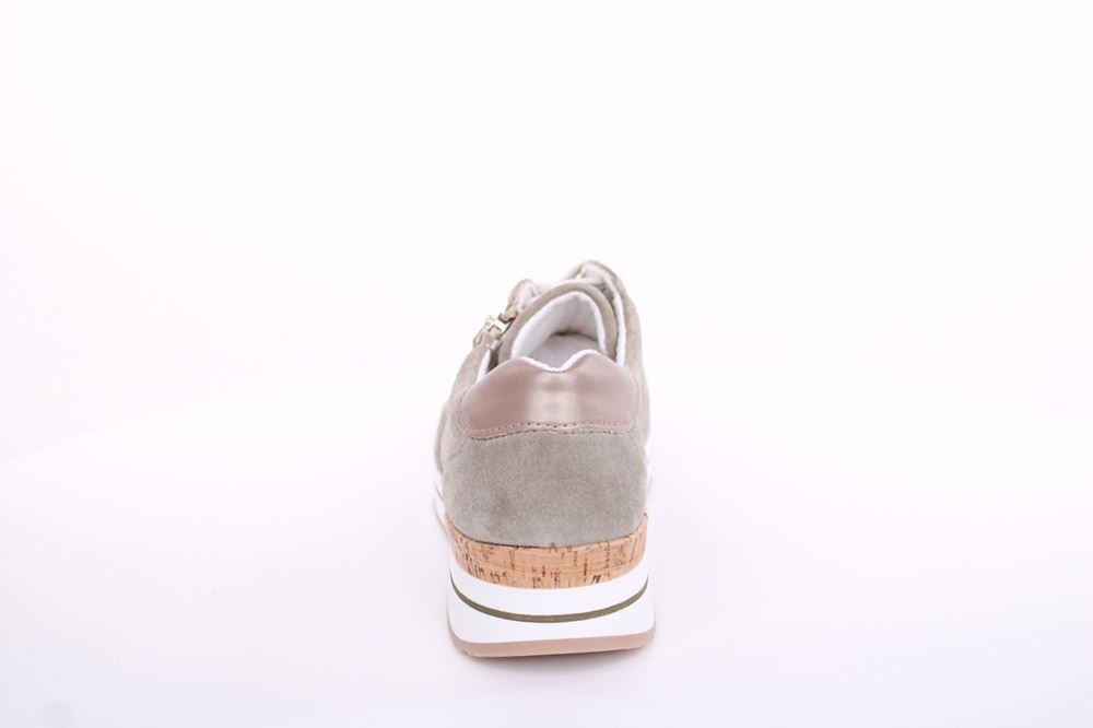 ACO CLAIRE 18 Damen Sneaker Nubukleder Wechselfußbett grün S13  1207/9976 