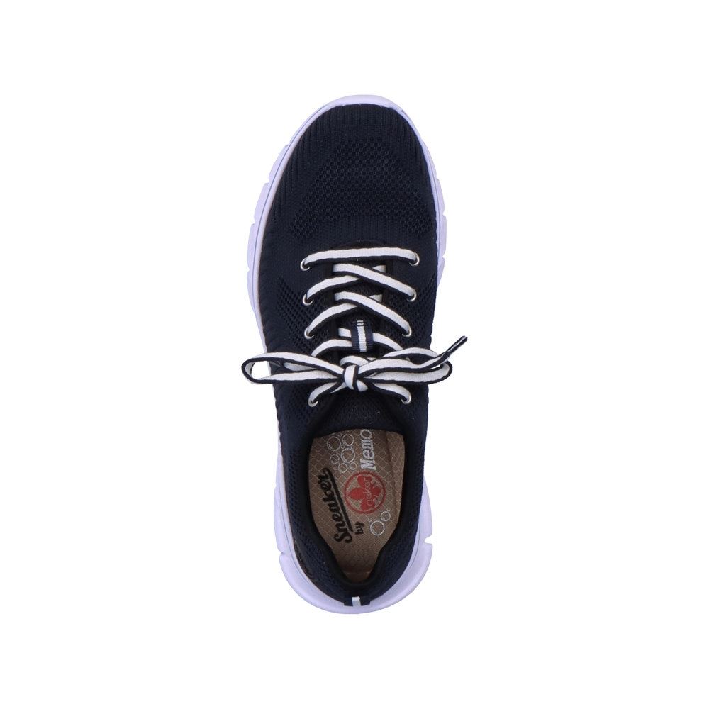 Rieker Antistress Damen Sneaker Sportschuh Wechselfußbett blau S13 54022-14 