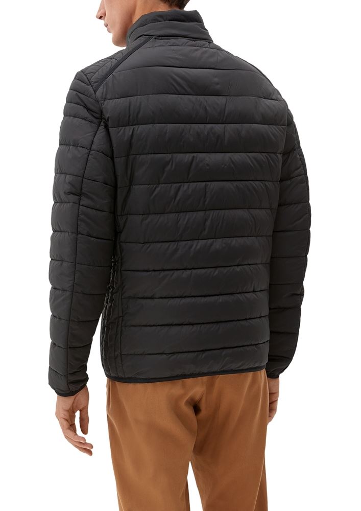s.Oliver Herren Jacke Steppung Stehkragen blau schwarz S22  2120684 