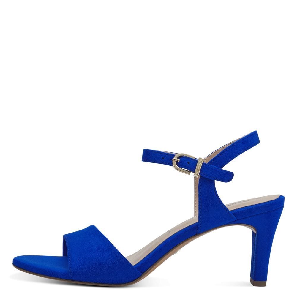 Tamaris Sandalette black, royal blue S13  1-1-28028-20 