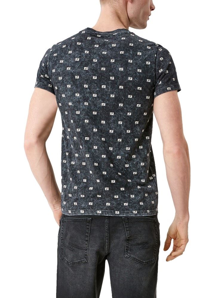 QS designed by Jerseyshirt mit Waschung 2111891 