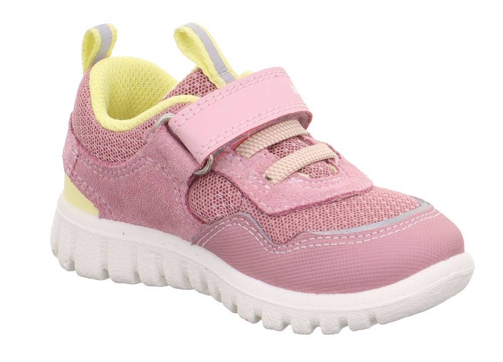 superfit SPORT7 MINI - Rosa/Gelb Sneaker low mit Klettverschluss S13 1-006204-5500 31 | rosa/gelb | 
