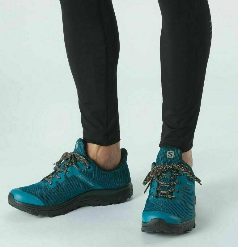 Salomon OUTline Prism GTX Crystal Teal/Black Herren Wanderschuh L41438100 