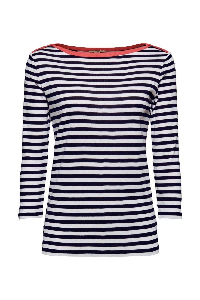 EDC Shirt gestreift U - Boot  991CC1K302 