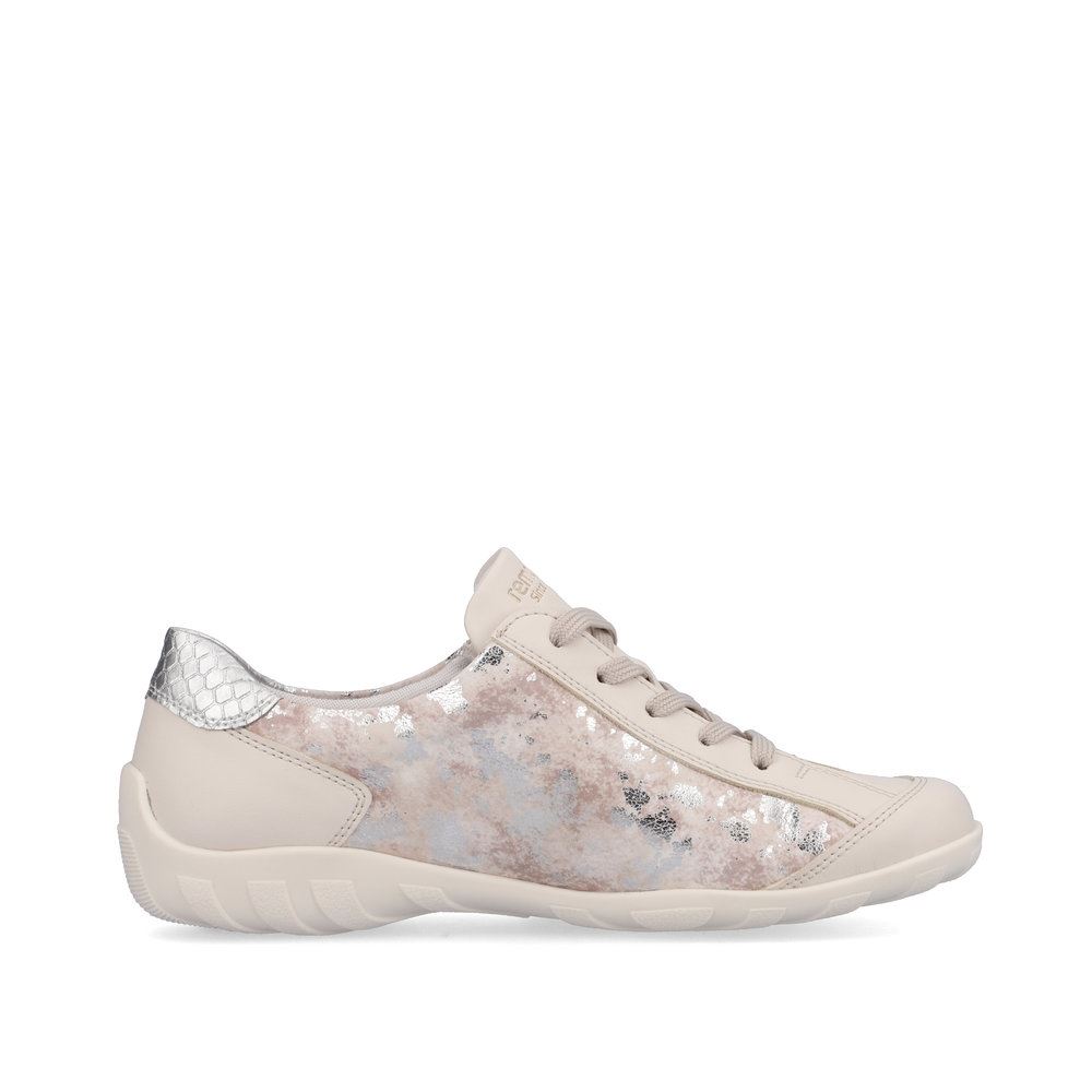 Remonte Damen Schnürschuhe hellbeige S13 R3407-60 