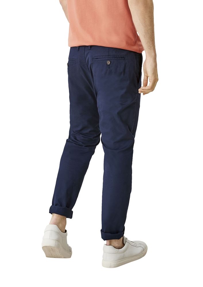 s.Oliver Herren Chino Austin Baumwolltwill Noos  2111625 W29 | 9824 GREY/BLACK | L34