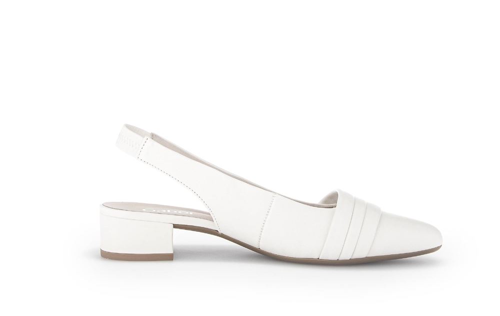 Gabor Slingpumps weiß S13 21.521.20 