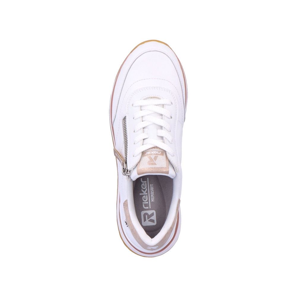 Rieker EVOLUTION Damen Sneaker Leder weiß S13 42505-80 
