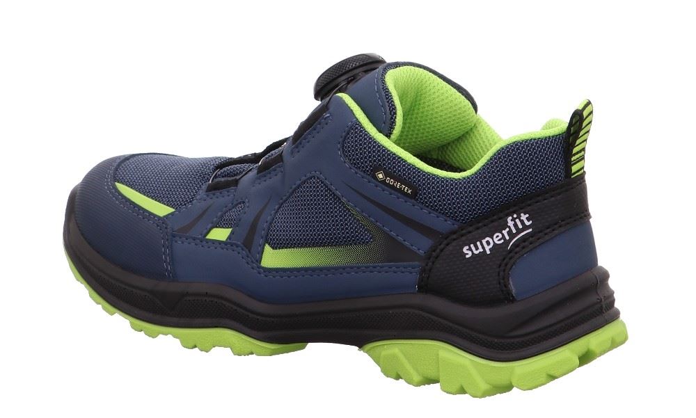 superfit JUPITER BLAU/GRÜN Weit Sneaker GORETEX wasserdicht weite Form 1-009069-8030 