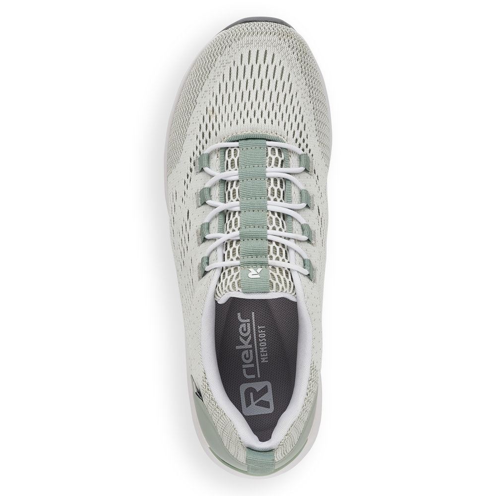 Rieker EVOLUTION Damen Sneaker Wechselfußbett grün S13 40403-52 37 | pisazie-palecya | F