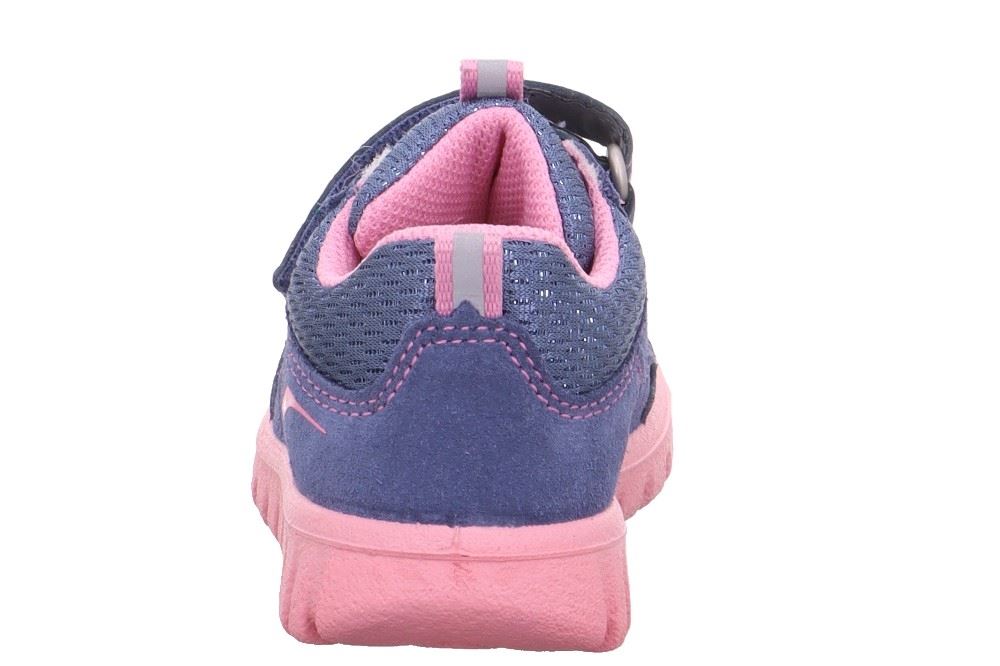 SUPERFIT SPORT7 MINI Blau Rosa Sneaker 1-006194-8060 