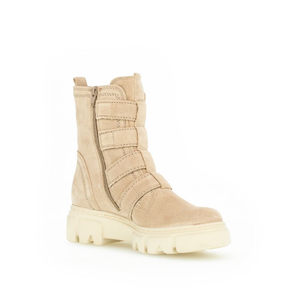 Gabor Stiefelette Boot beige 71.731.12 6,5 | desert (panna) | F