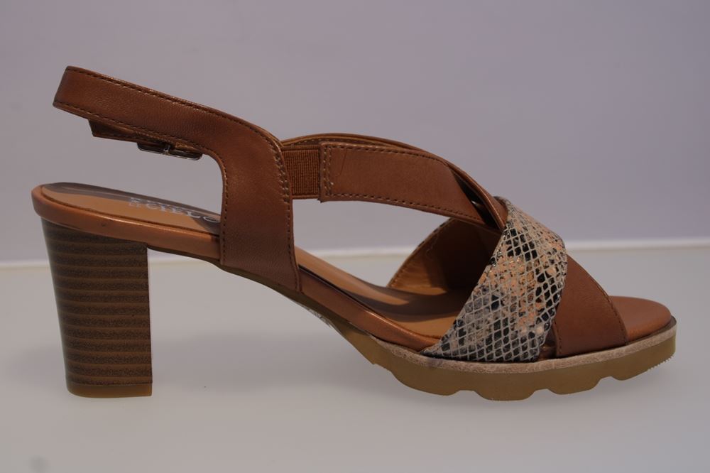Regarde Le Ciel Sandalette braun CARMEN-02 