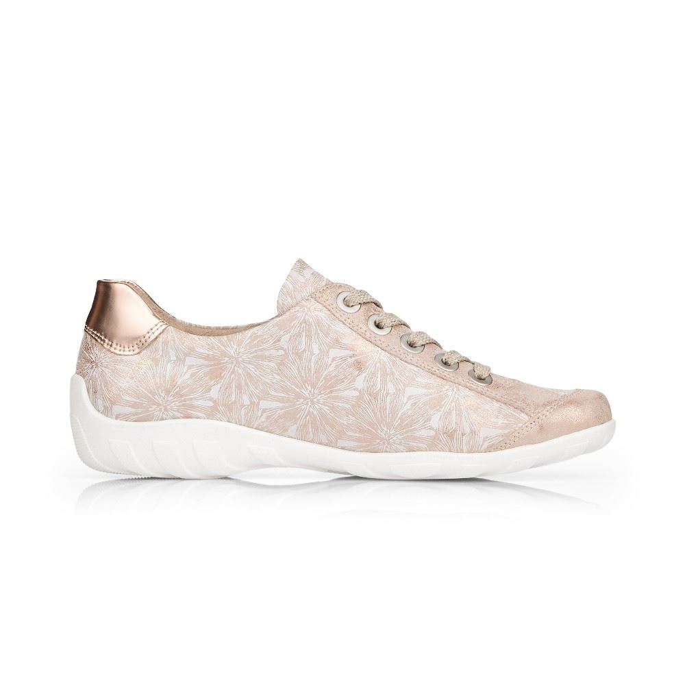 Remonte Sneaker grau / rose R3435 37 | 30 rosegold | 