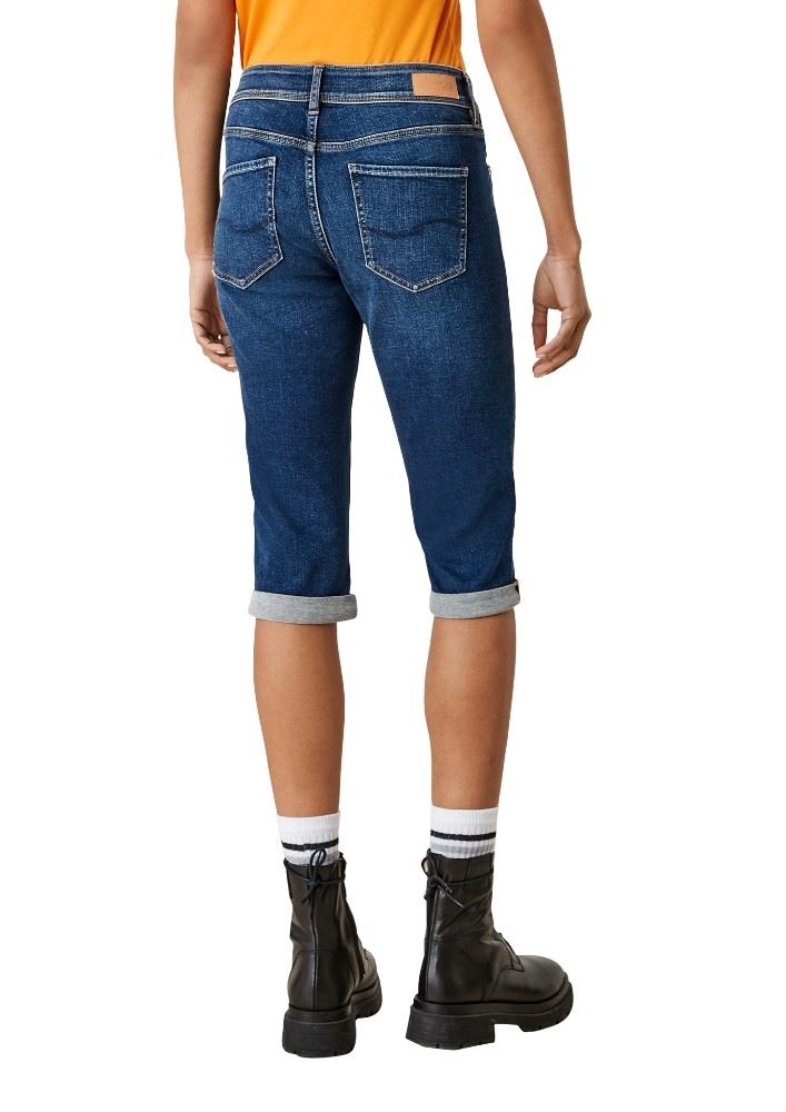 QS designed by Capri- Jeans blau S12   2111596 