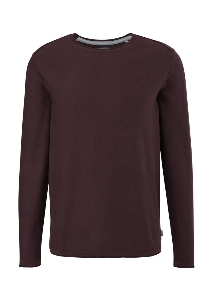 s.Oliver Pullover mit Rollsaumblende S22 2124525 