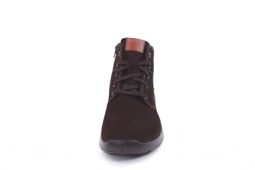 Jomos Herren Stiefelette Leder TEX- Membran Warmfutter Comfortweite H schwarz S22 326901 48 | 0065 schwarz/tu | 