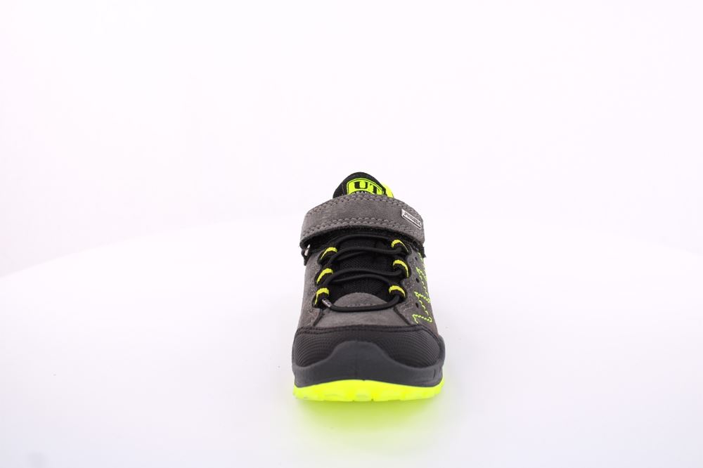 Imac Kinder Outdoor- Sneaker Halbschuh TEX- Membran Klettverschluss grau, grün S13  381918 