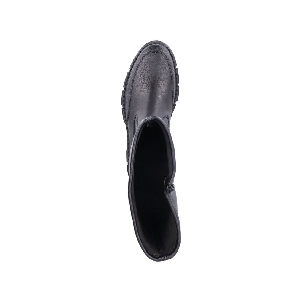 Rieker Antistress Damen Langschaftstiefel schwarz S22 M3891-00 40 | schwarz/schwarz | F