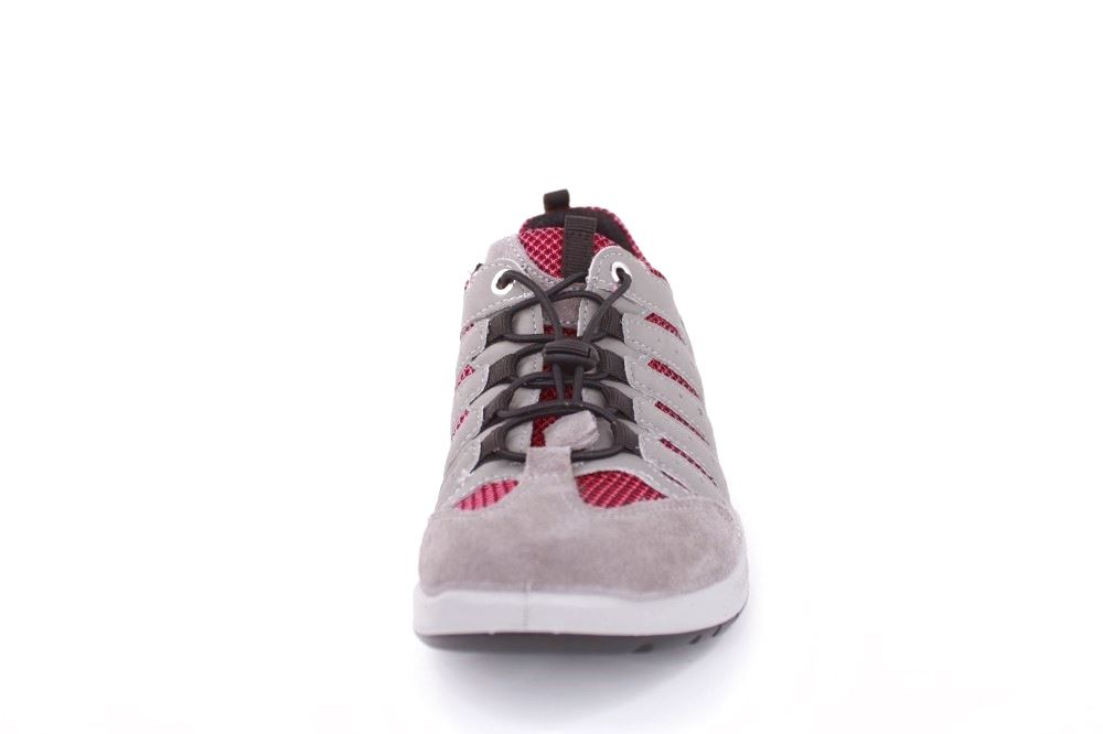 IMAC Damen Halbschuh Wanderschuh Schnellschnürung blau grau S12 156650 37 | grigio/fucsia | 