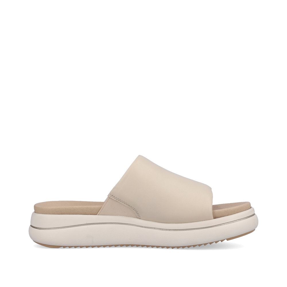 Remonte Damen Pantoletten cremebeige S13  D0L51-80 