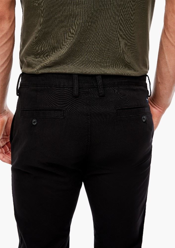 Slim Fit Chino aus Baumwoll Twill 2040457 W30 | 5978 dark blue | L34